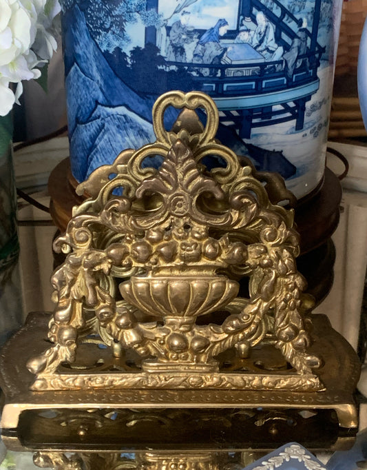 Mainland-Smith Brass Letter Caddy