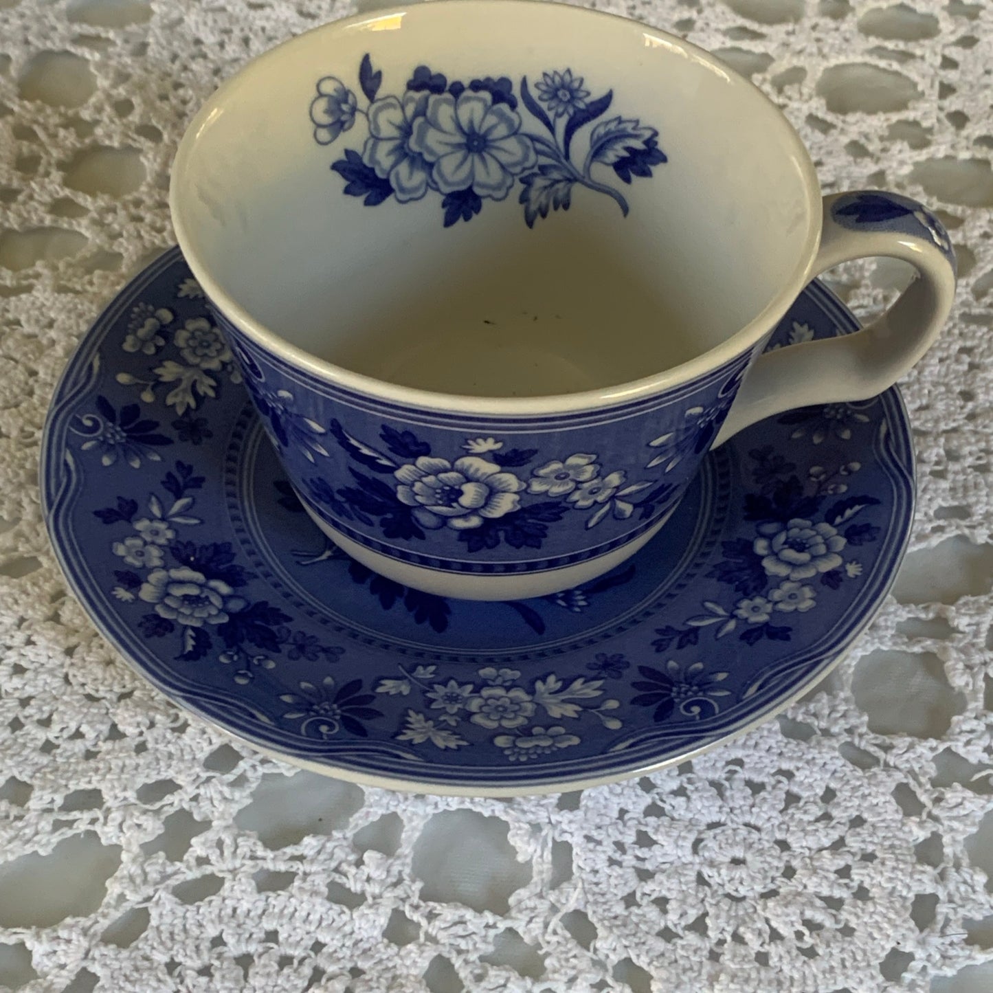 Spode Blue Room Tea Cup Set