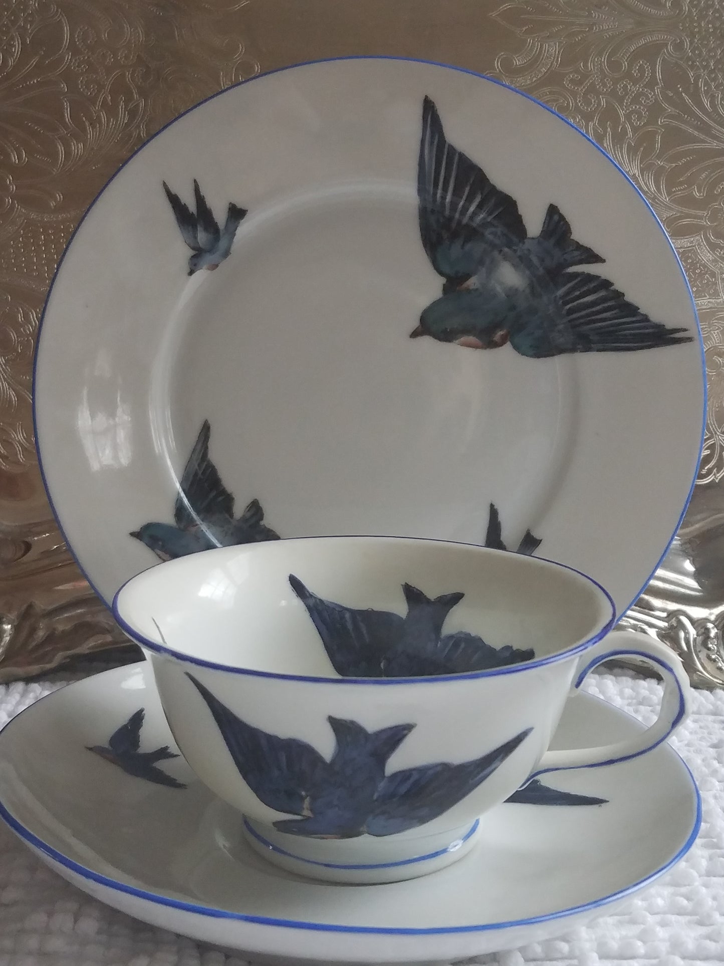 Bluebird China 3pc. Set